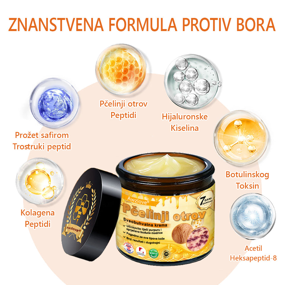 Proizvedeno i poslano iz Hrvatske ✅ 𝐀𝐖𝐙𝐋𝐎𝐕𝐄® Sveobuhvatna krema s pčelinjim otrovom | ZADNJI DAN 80% POPUSTA🌊🌊